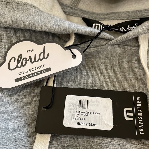 NWT TravisMathew CLOUD HOODIE - Picture 5 of 5